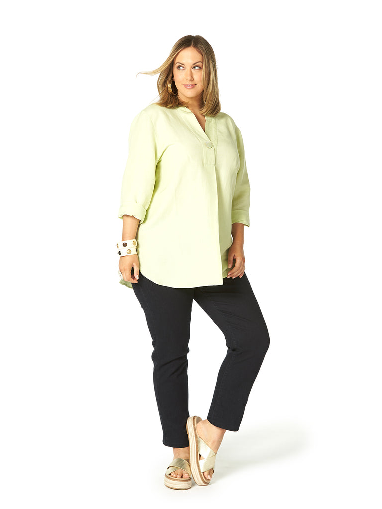 PALM SPRINGS BUTTON SHIRT LIME