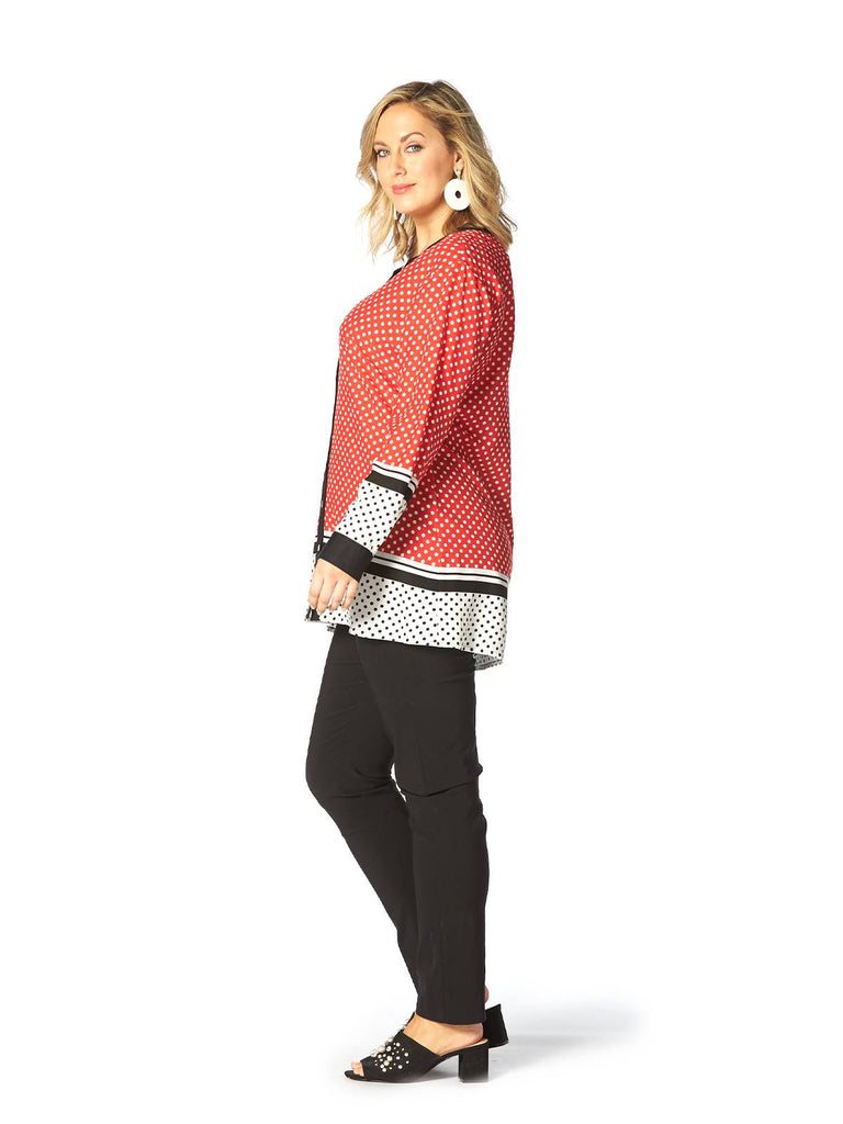 COSMO SPOT SHIRT RED